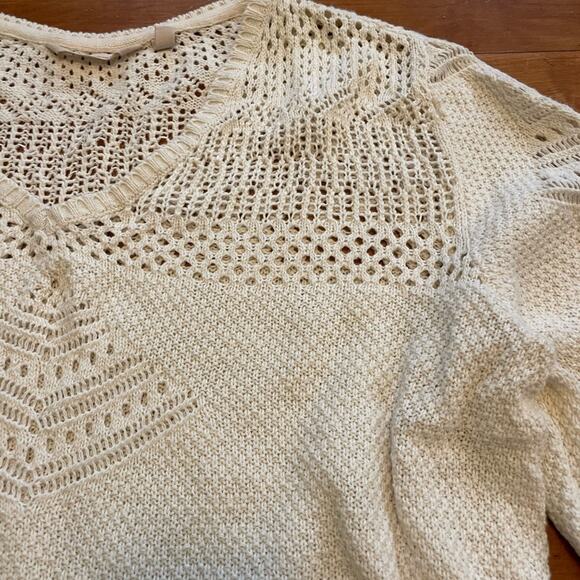 Soft Surroundings Bay Of Biscay Crochet Sweater - Picture 3 of 7
